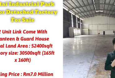 Perindustrian Kulai @ 2 Unit Linked Detached Factory 1 A