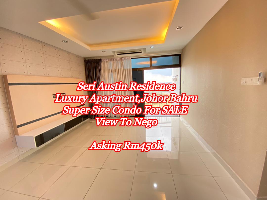 Seri Austin Residence,Full Loan Renovated Unit High Floor