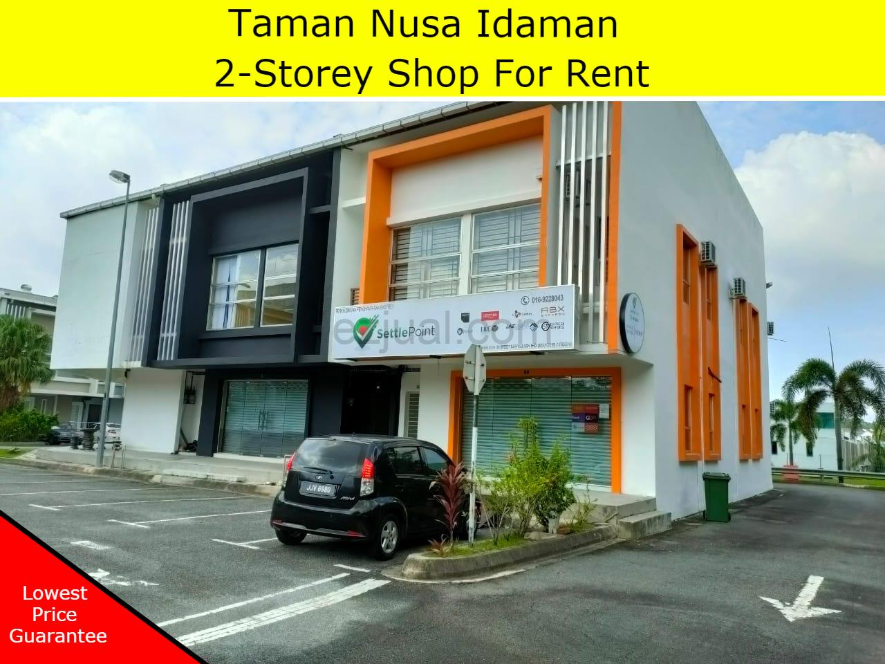 Nusa Idaman,2-Storey Corner Shop Loest Guarantee