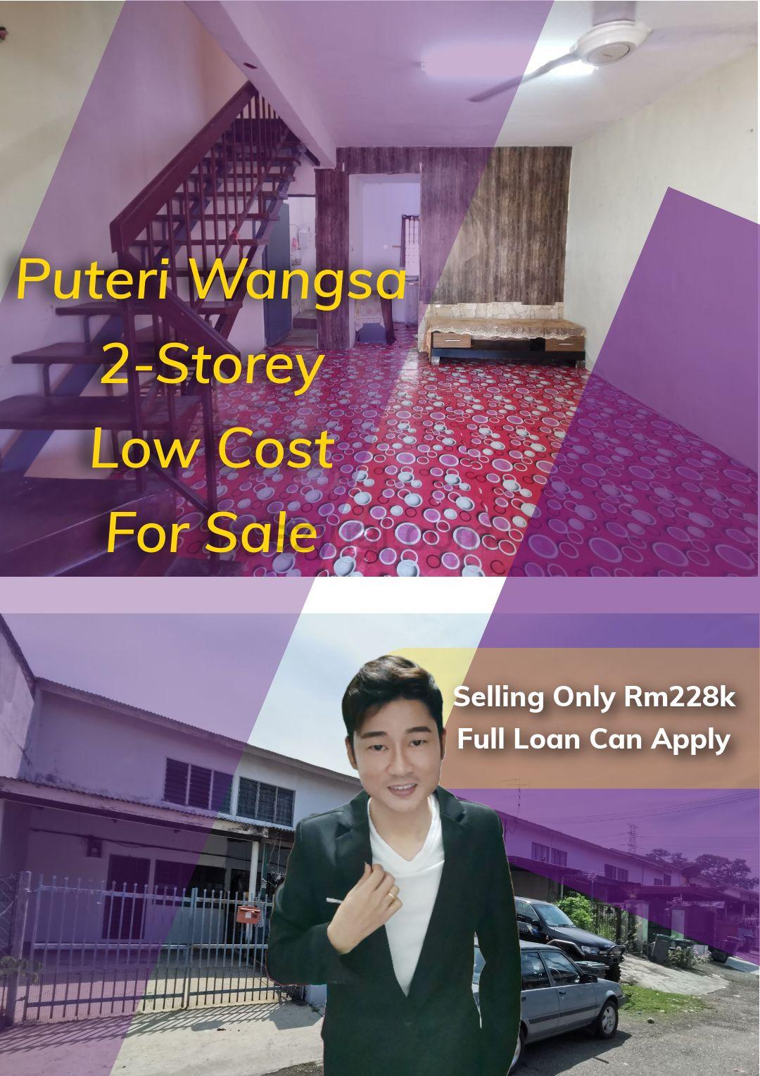 Puteri Wangsa 2-Storey Low Cost House