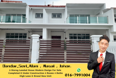 Bandar Seri Alam,2-Storey Brand New Modern Design