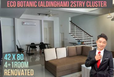 Eco Botanic (Aldingham) 2stry Renovated Cluster House For Sale