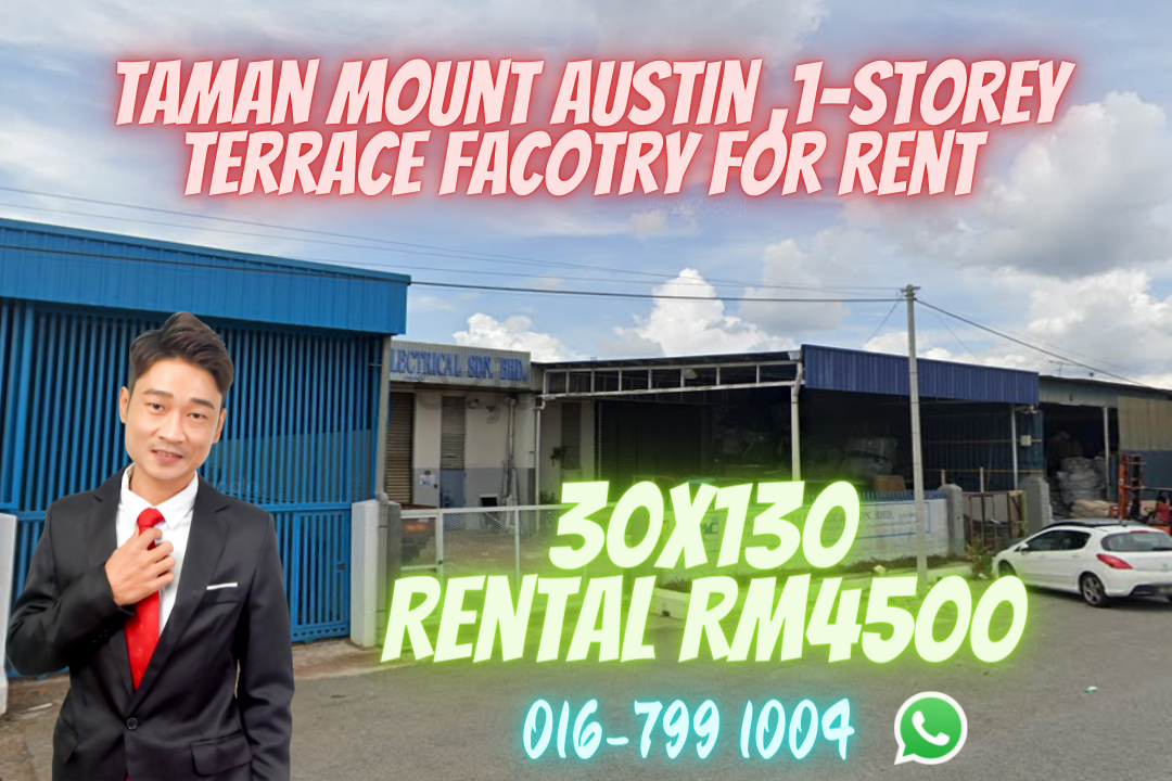 Mount Austin Single Storey Factory For Rent (30×130)
