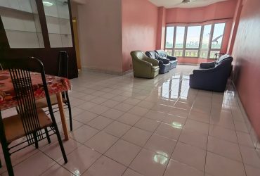 Dwi Mahkota Condo@Tampoi 3rooms Partly Furnish For Rent