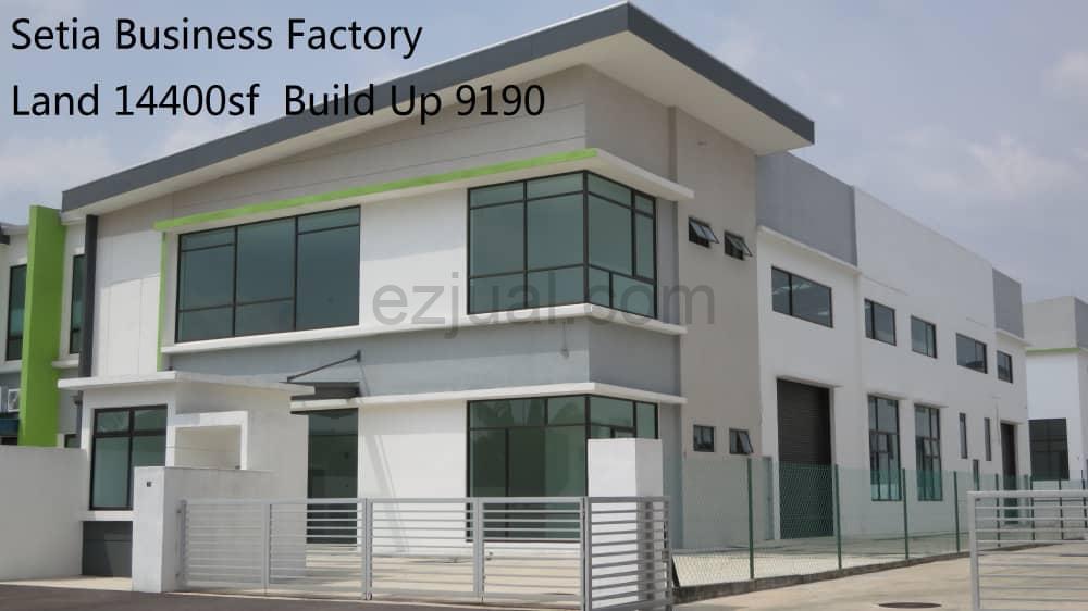 Setia Business Park 1@Gelang Patah 1.5stry Semi-D Factory For Rent
