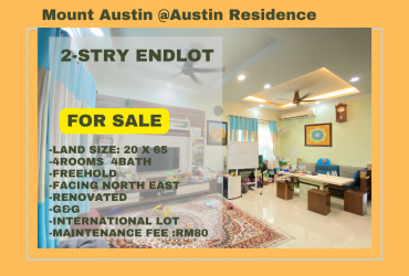 Austin Residence@Mount Austin 2stry Renovated House For Sale (Endlot)