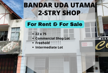 Bandar Uda Utama 2-stry Shop For Sale