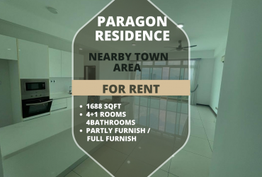 Paragon Residence@Strait View 4+1rooms Partly Furnish For Rent