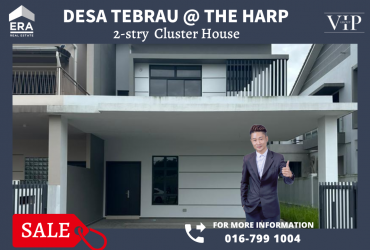 Desa Tebrau @The Harp 2-stry Cluster House For Sale