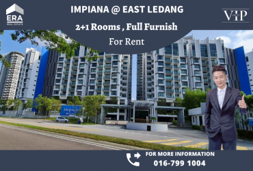Impiana@East Ledang 2+1rooms Full Furnish For Sale