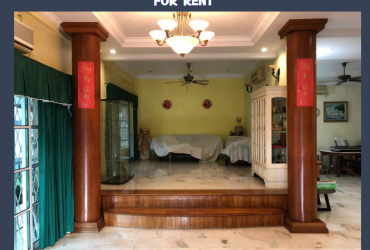 Tmn Sri Tebrau 2stry Bungalow House For Rent (6+2rooms)