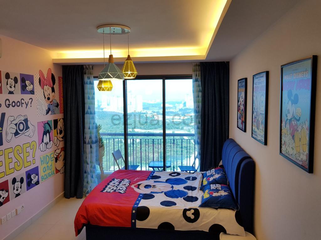 Teega Suites@Puteri Harbour Studio Mickey Mouse Theme Full Furnish For Sale(High Floor)