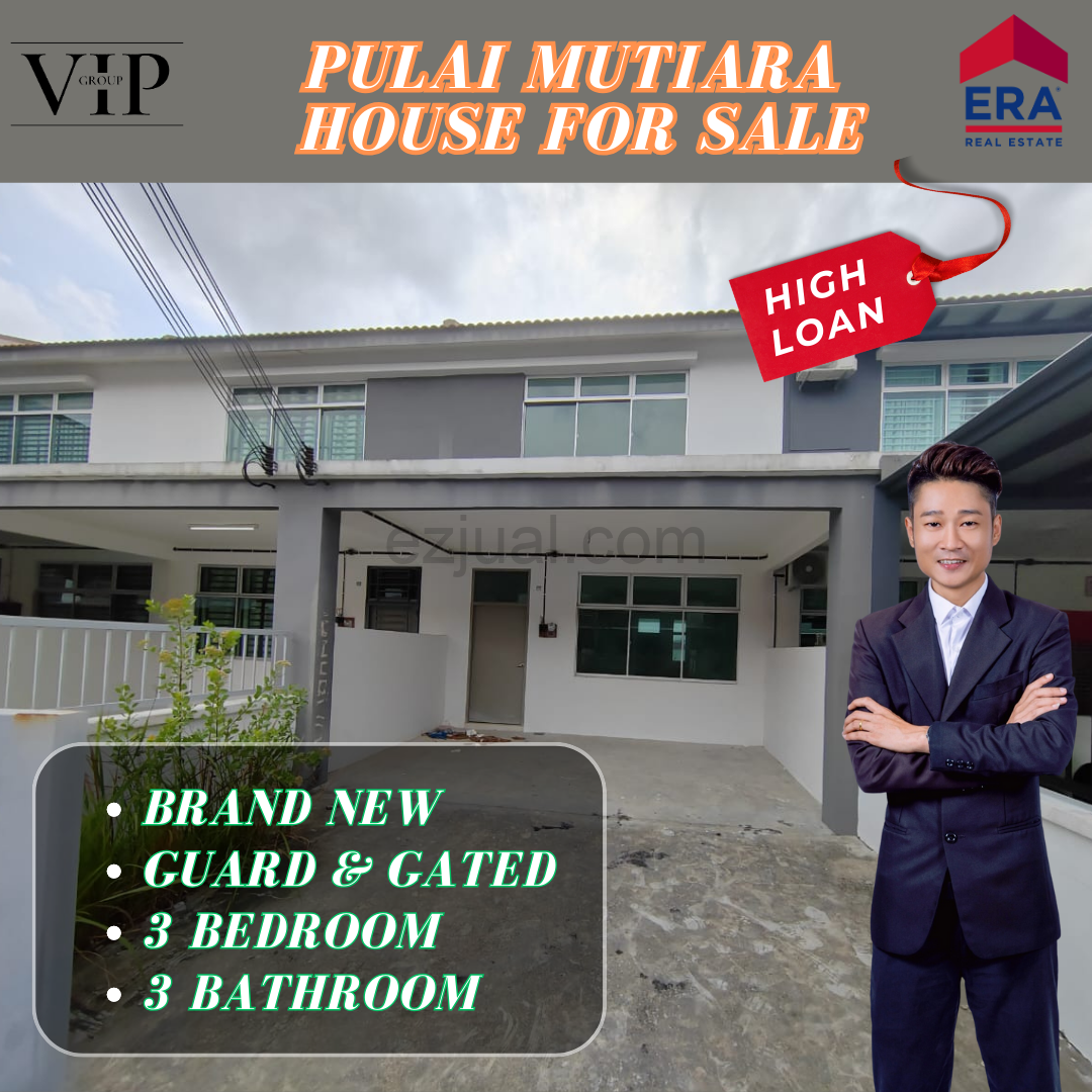 Pulai Mutiara,Skudai 2-Storey High Loan Brand New