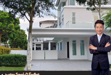 Isola Villa @Senibong Cove 3-stry Semi-D Endlot House For Sale